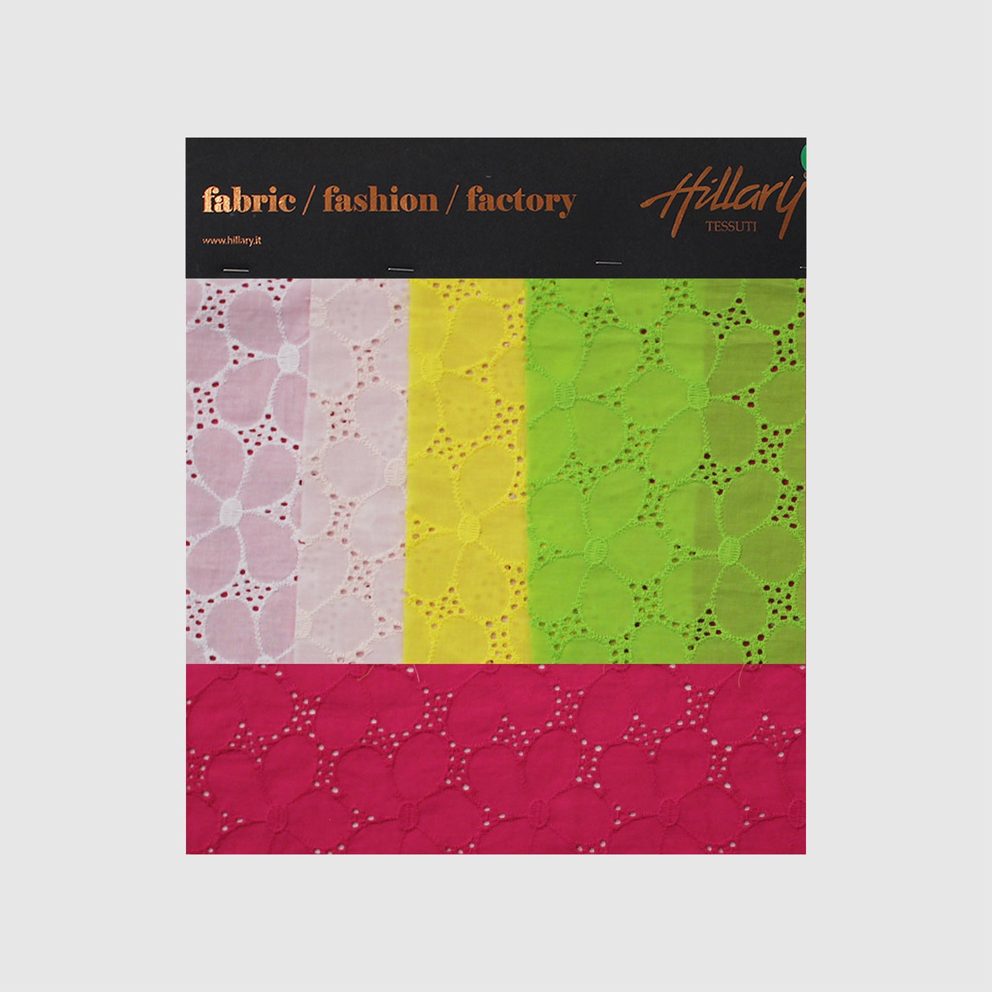 Sangallo Lace with Flowers Sample
