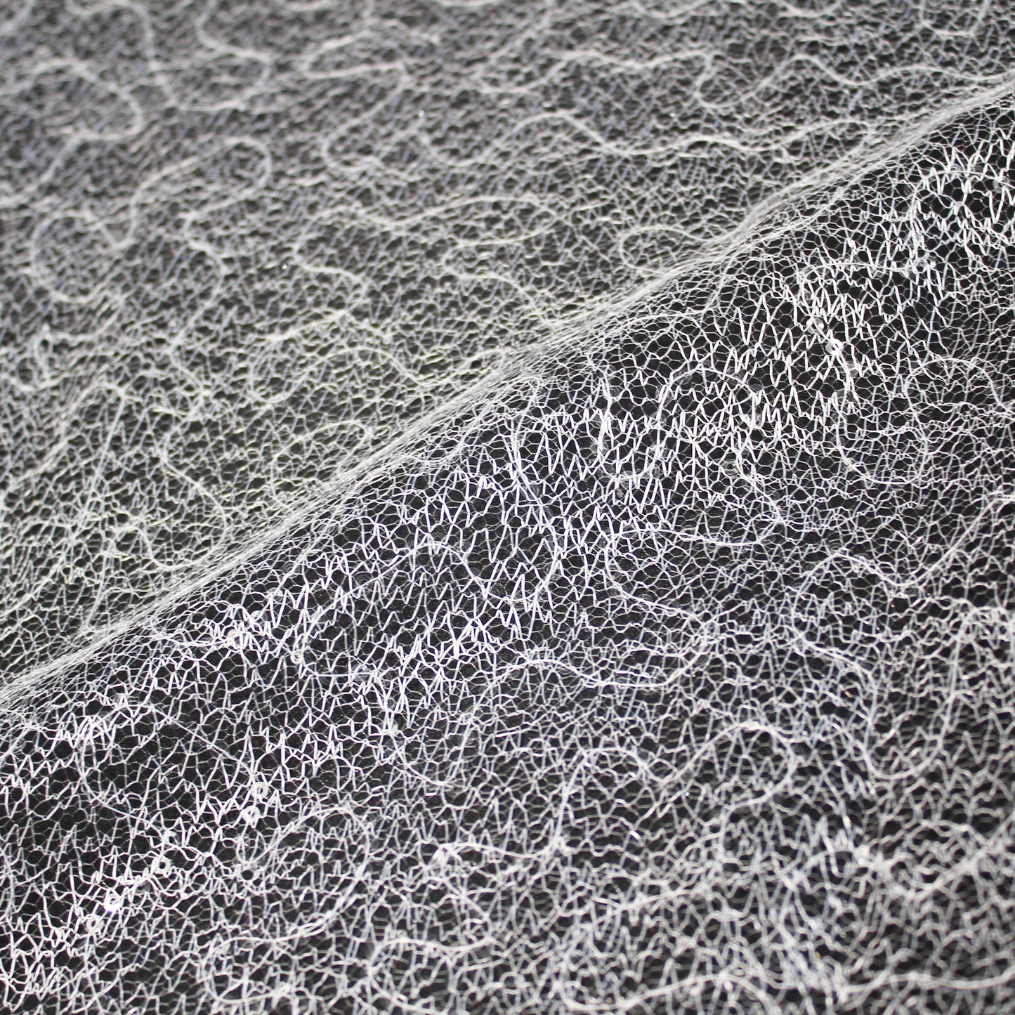 Embroidered Netting with Paillettes