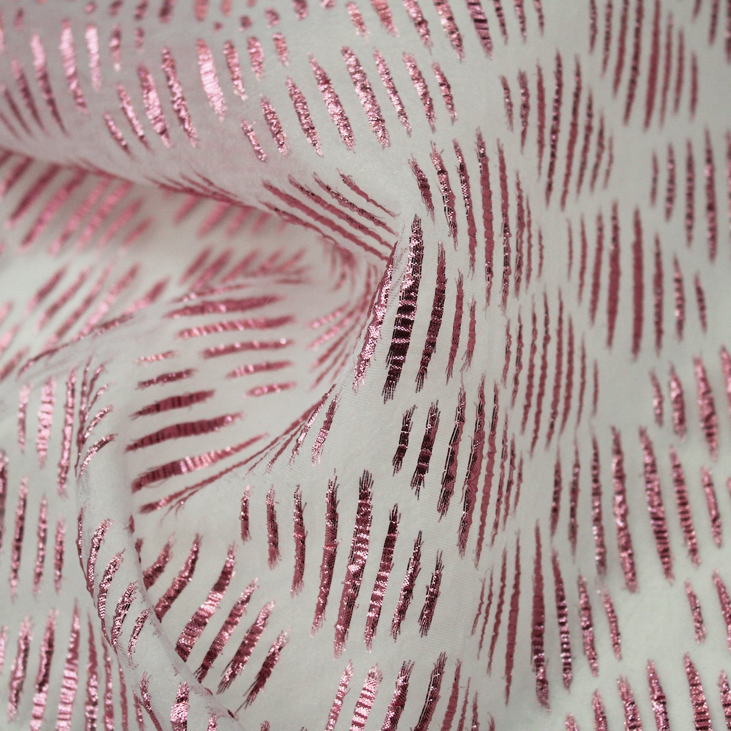 Brocade Fabric with Diamonds and Scratch Effect