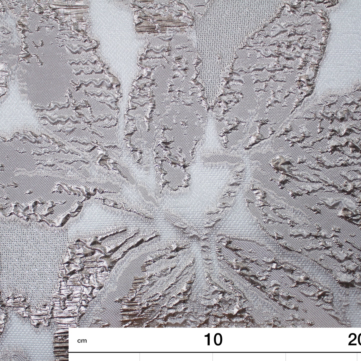 Brocade Fabric with Large Flowers