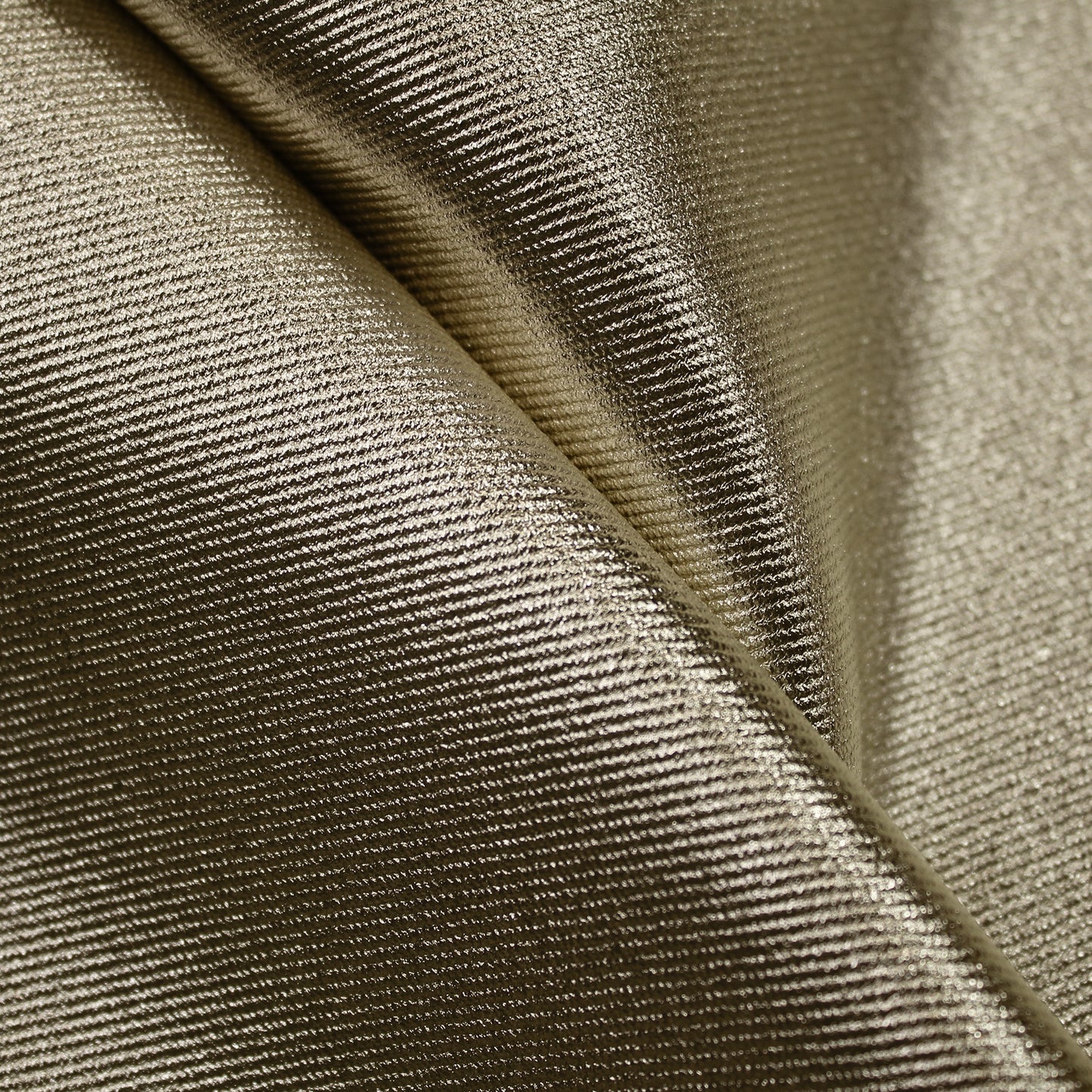 Coated Cady Fabric with Denim Effect