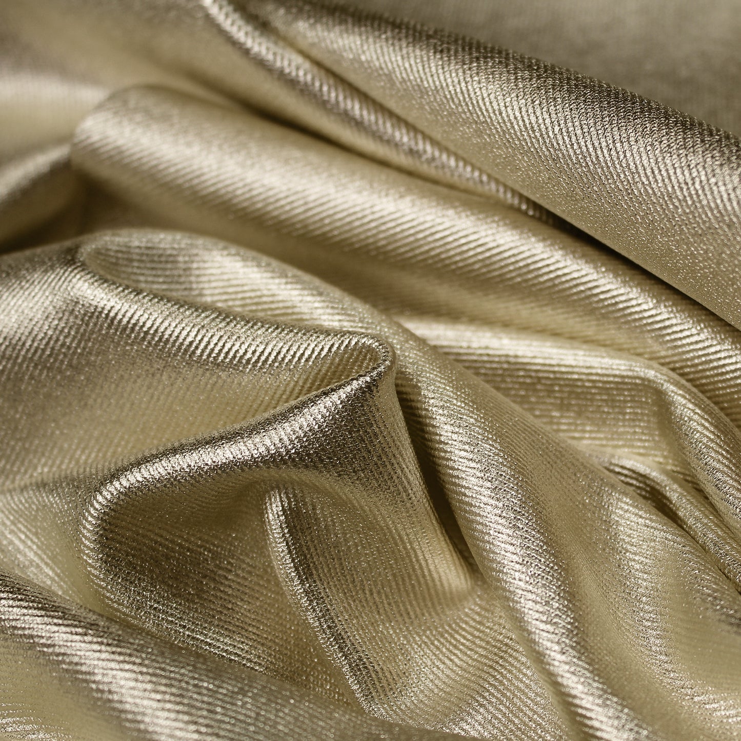 Coated Cady Fabric with Denim Effect