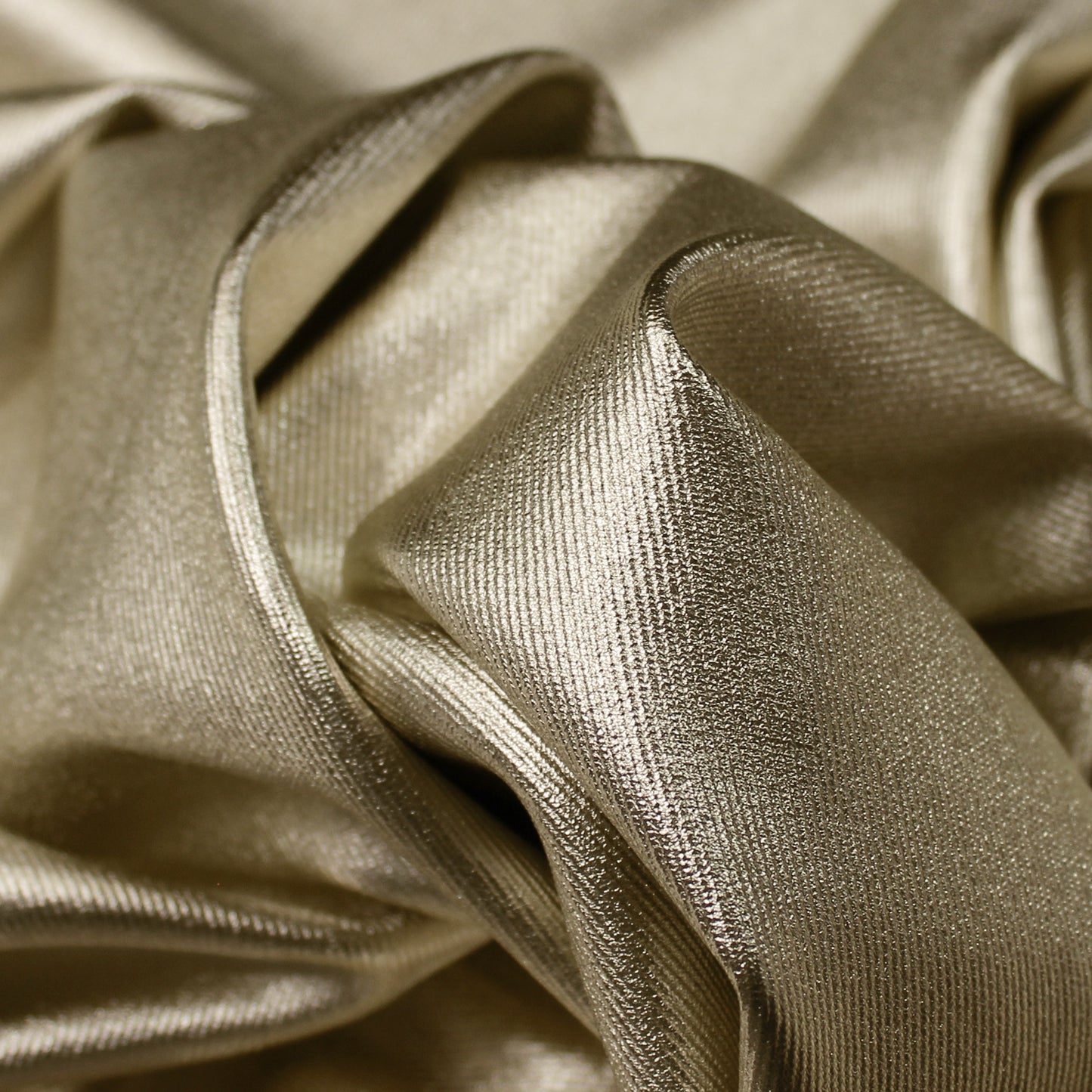 Coated Cady Fabric with Denim Effect