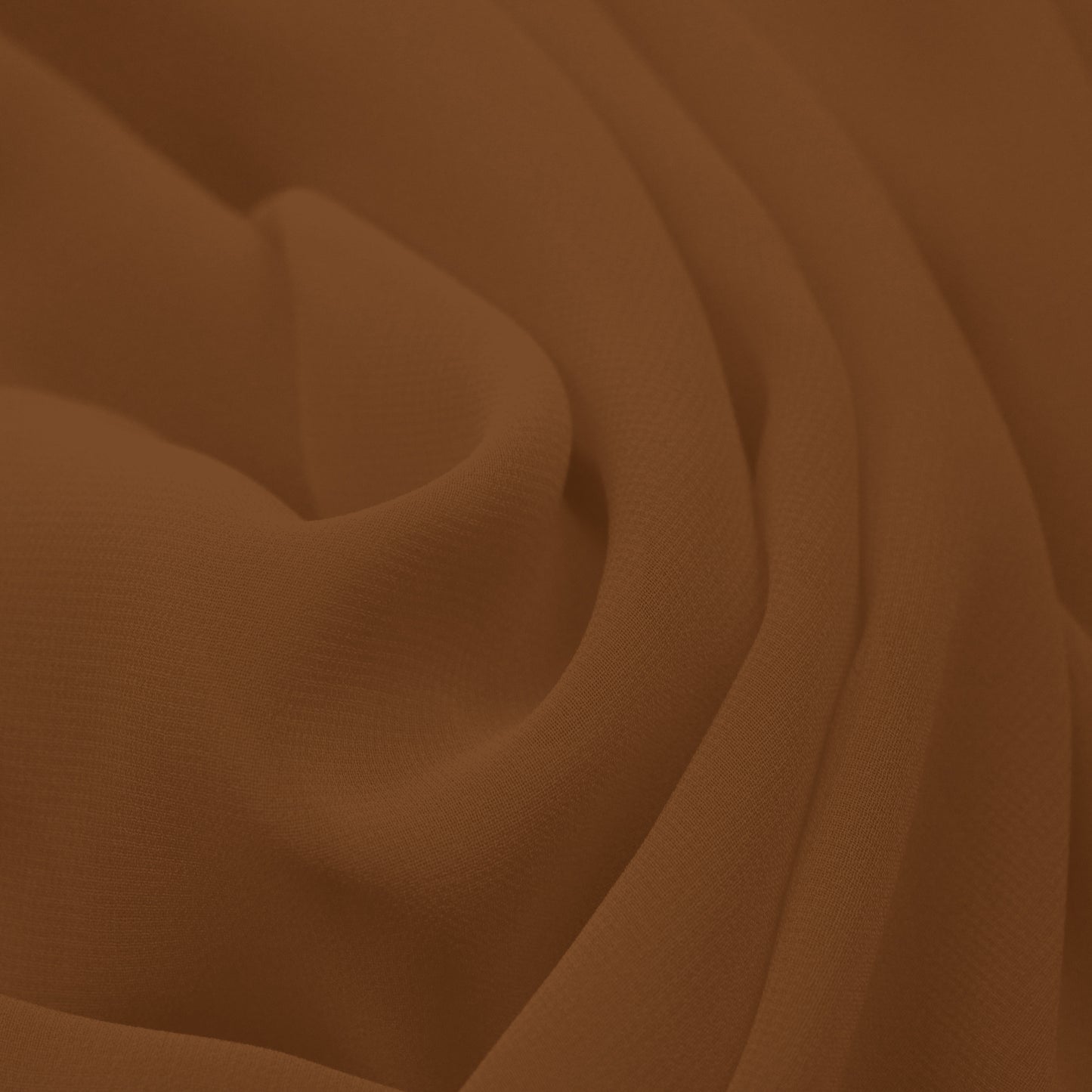 Lightweight Georgette Fabric | Dark & Earthy Tones