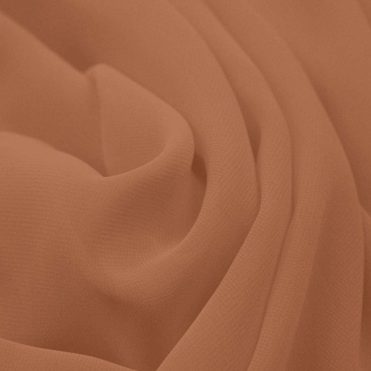 Lightweight Georgette Fabric | Dark & Earthy Tones