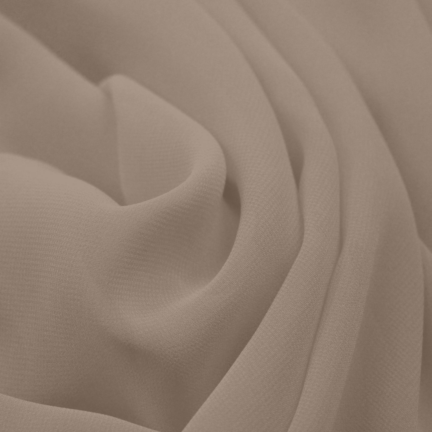 Lightweight Georgette Fabric | Dark & Earthy Tones