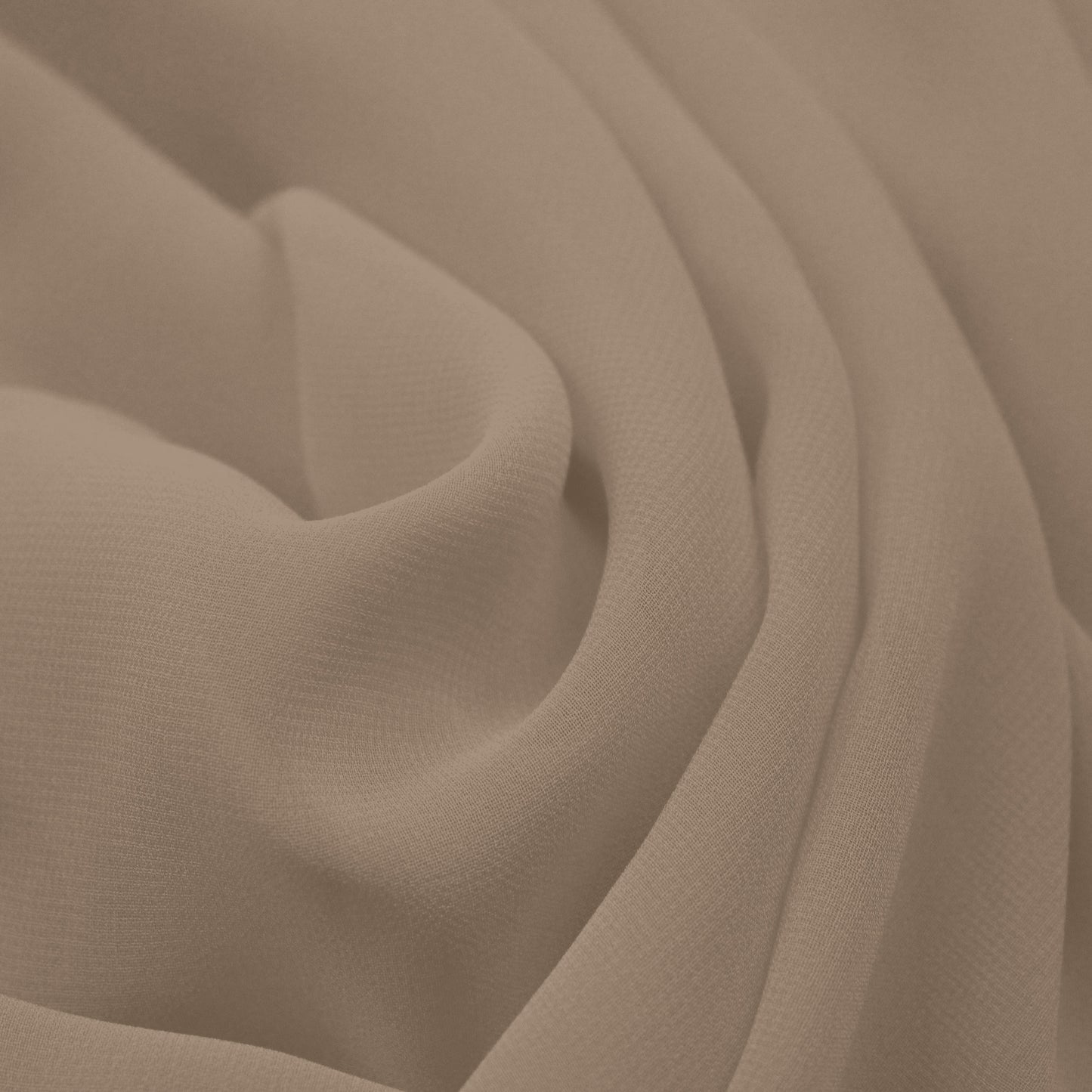 Lightweight Georgette Fabric | Dark & Earthy Tones