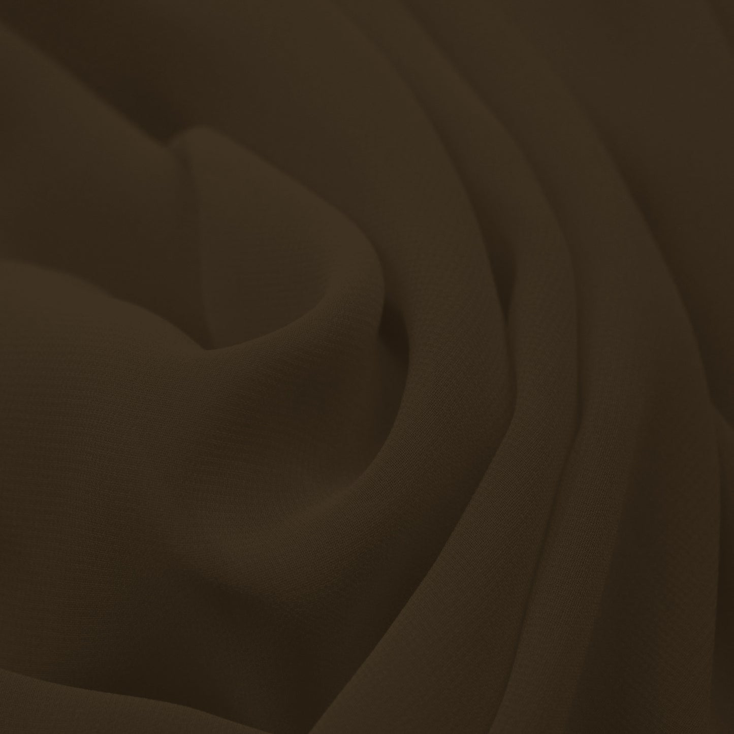 Lightweight Georgette Fabric | Dark & Earthy Tones
