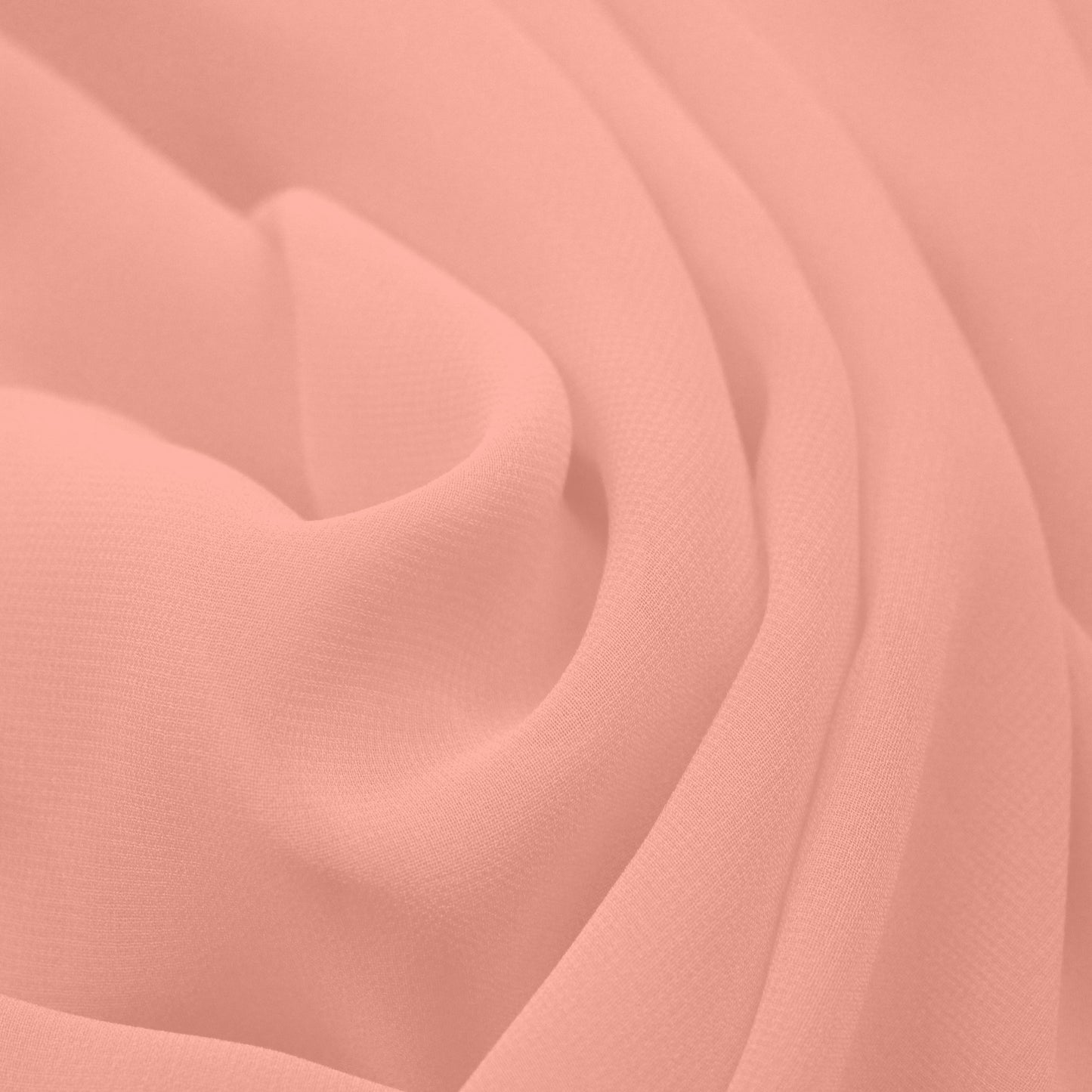 Lightweight Georgette Fabric | Soft & Warm Tones
