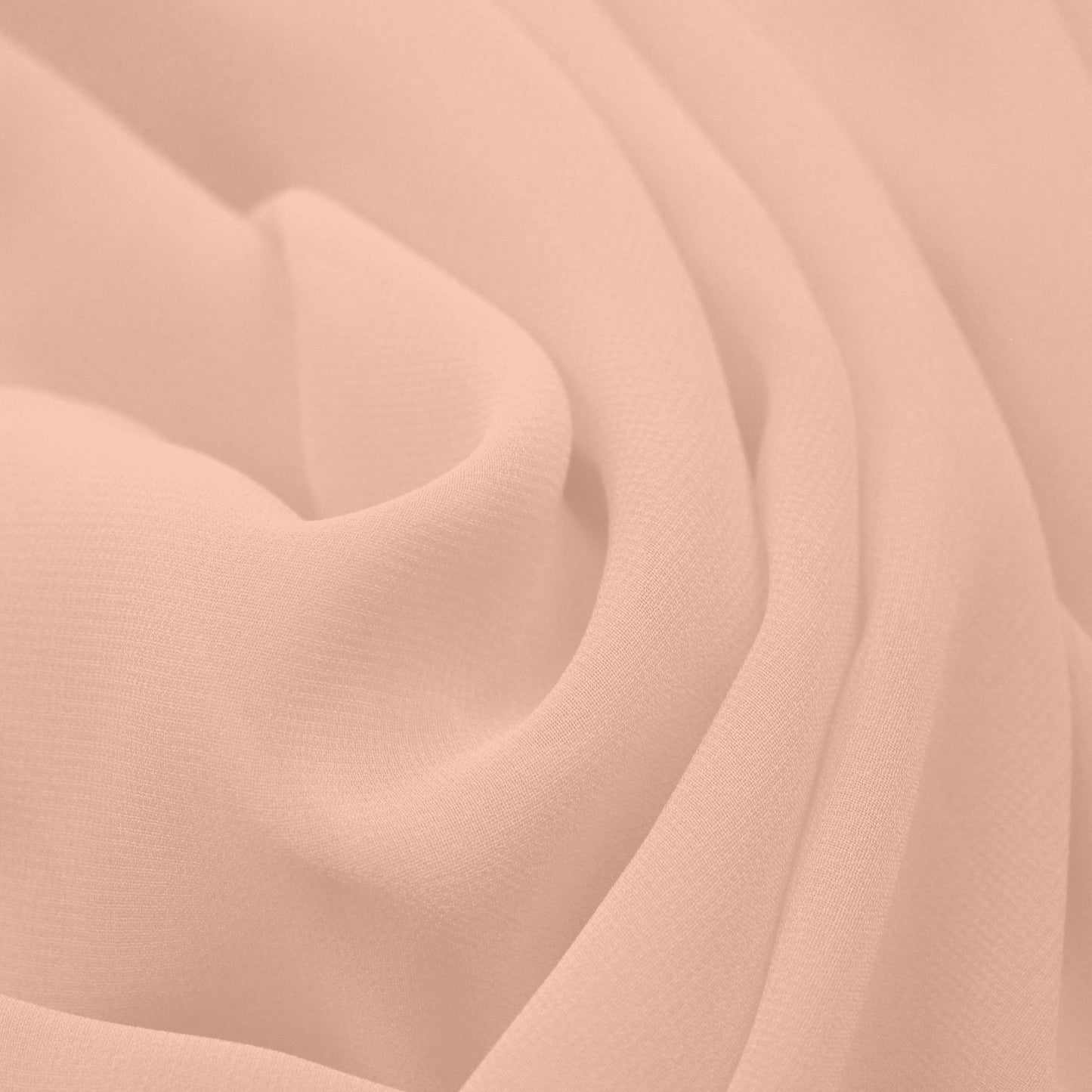 Lightweight Georgette Fabric | Soft & Warm Tones