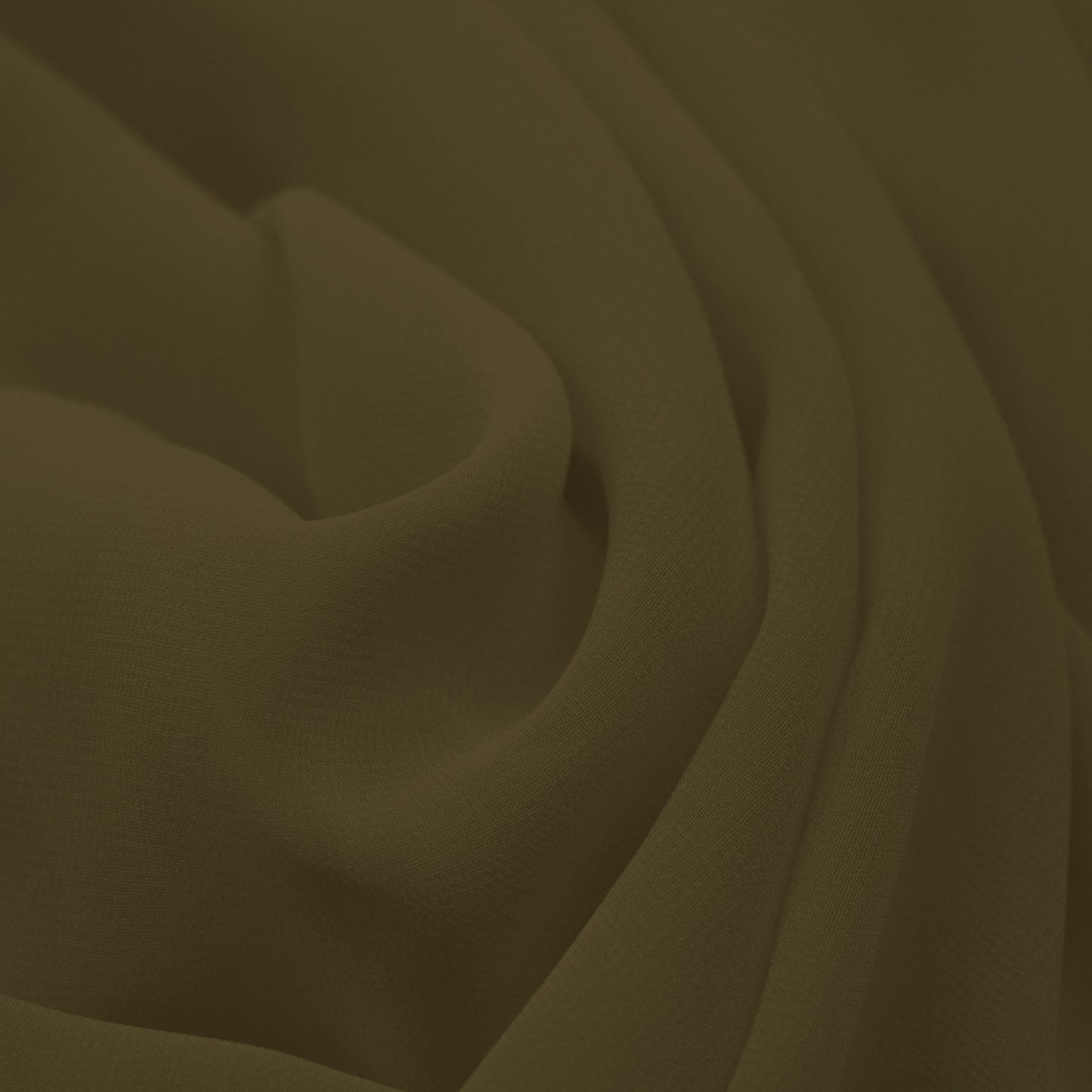 Lightweight Georgette Fabric | Dark & Earthy Tones
