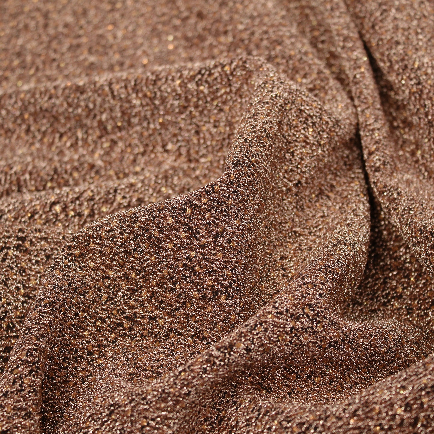 Stretch Jersey Fabric with Tonal Glitter Polka Dots