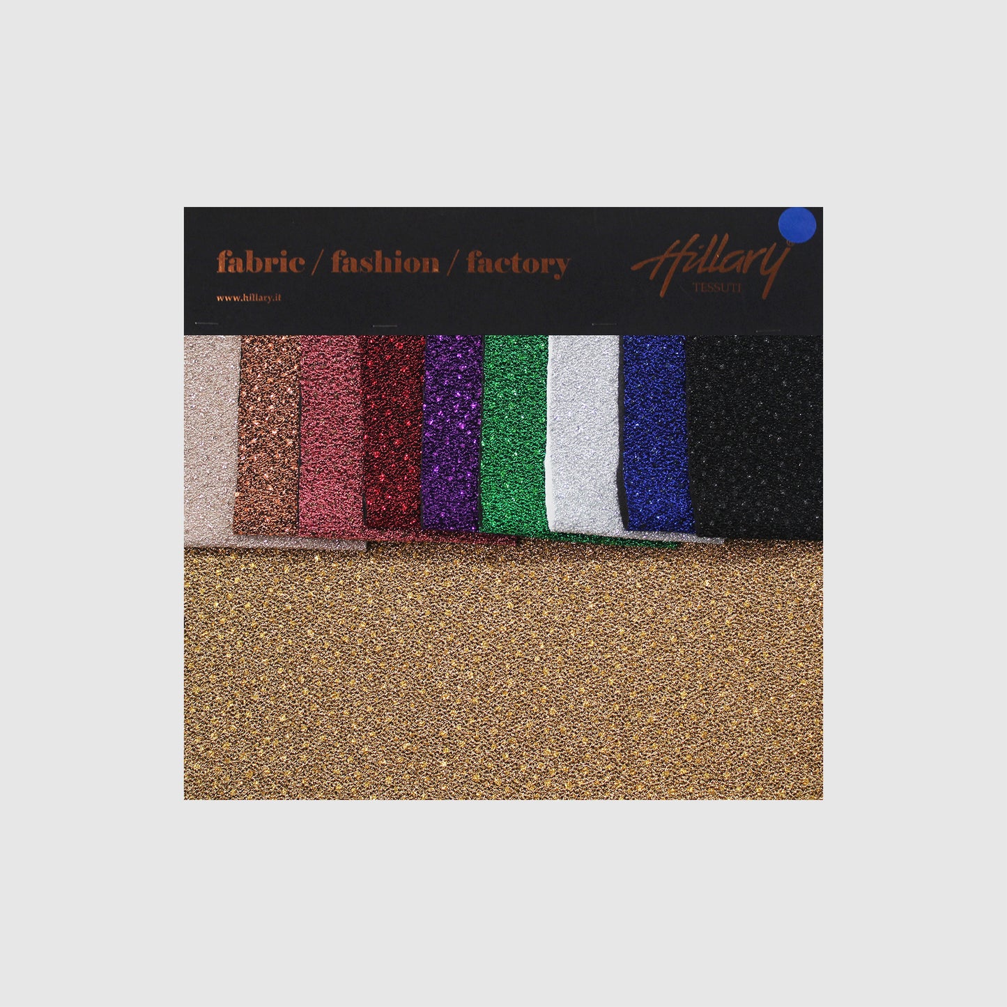 Stretch Jersey Fabric with Tonal Glitter Polka Dots Sample