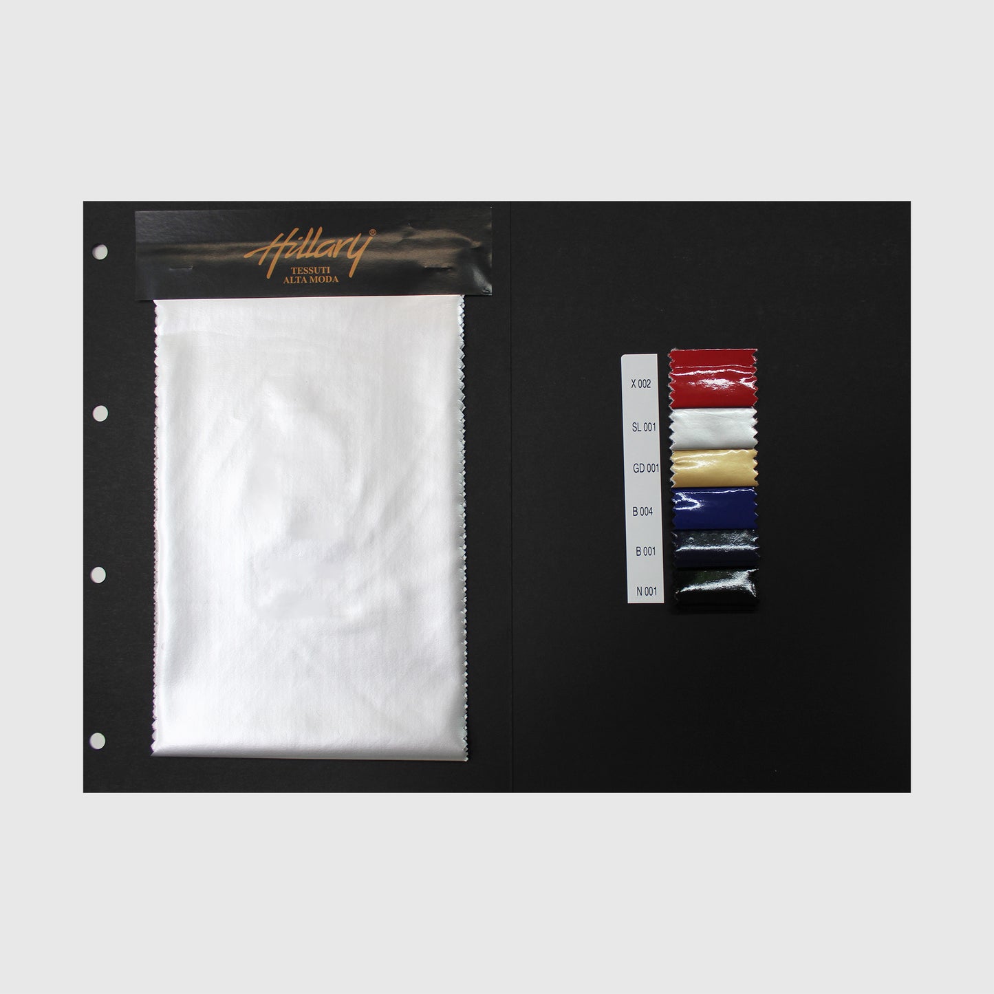 Heavyweight Vinyl-Effect Stretch Jersey Fabric
