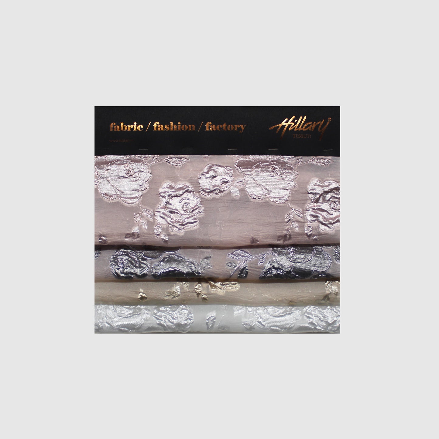 Brocade Organza Fabric Sample
