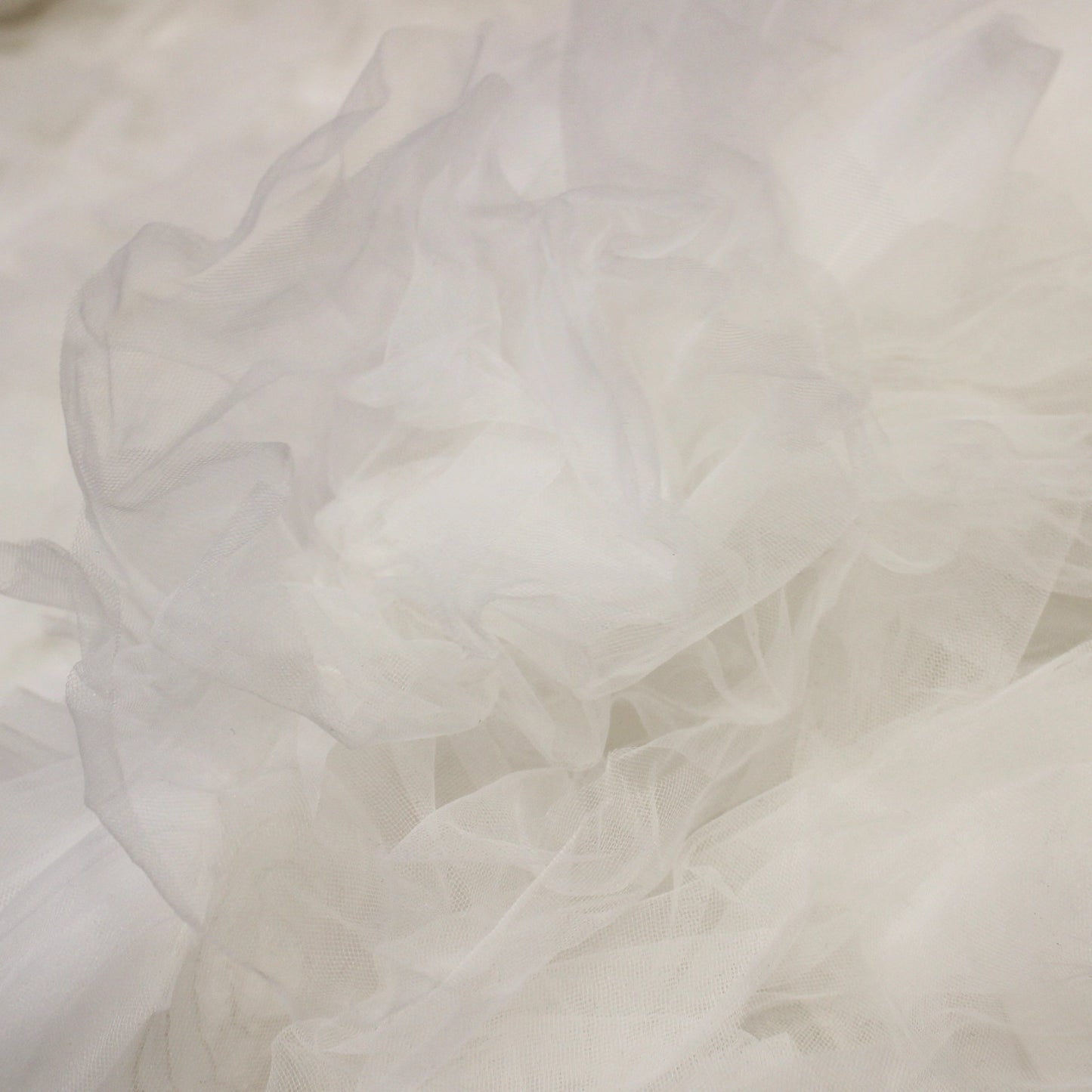 3D Tulle Embroidered with Large Flowers