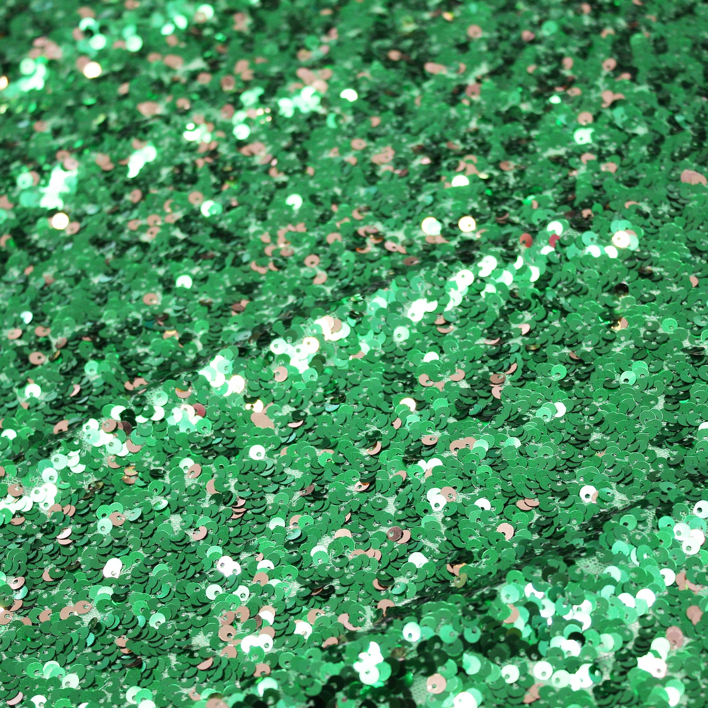 Glossy Sequin Embroidered Tulle with Full Coverage