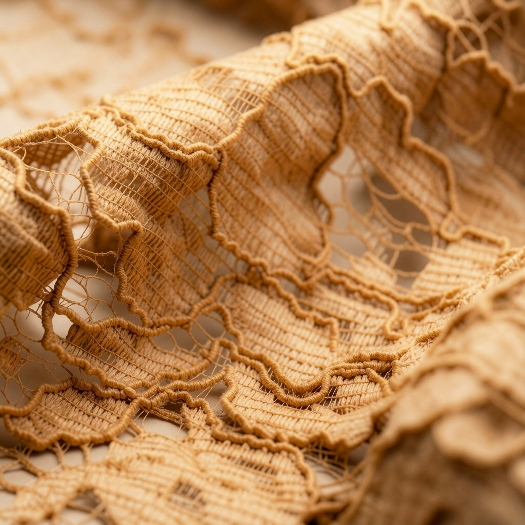 Re-embroidered Lace