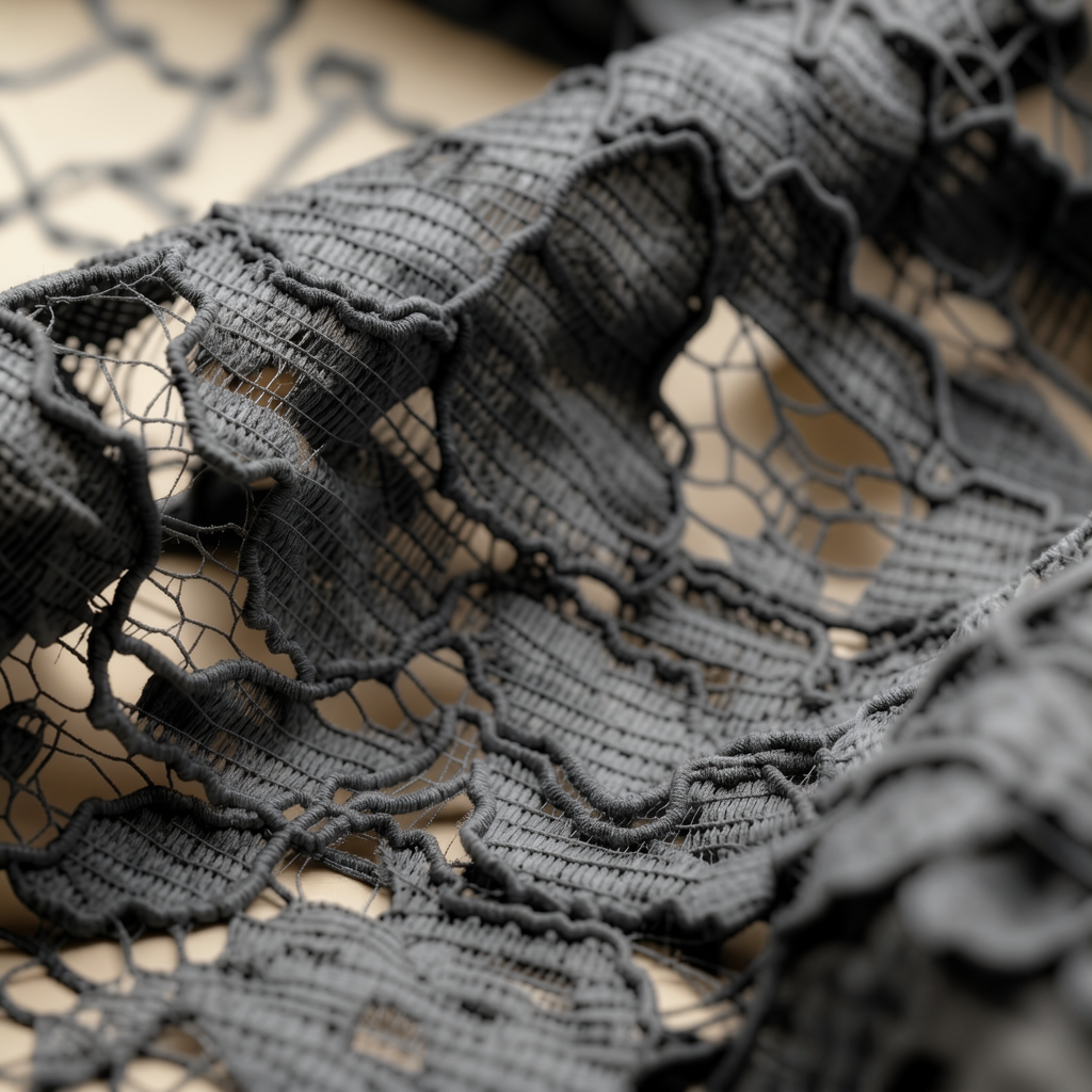 Re-embroidered Lace