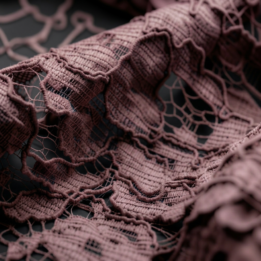 Re-embroidered Lace