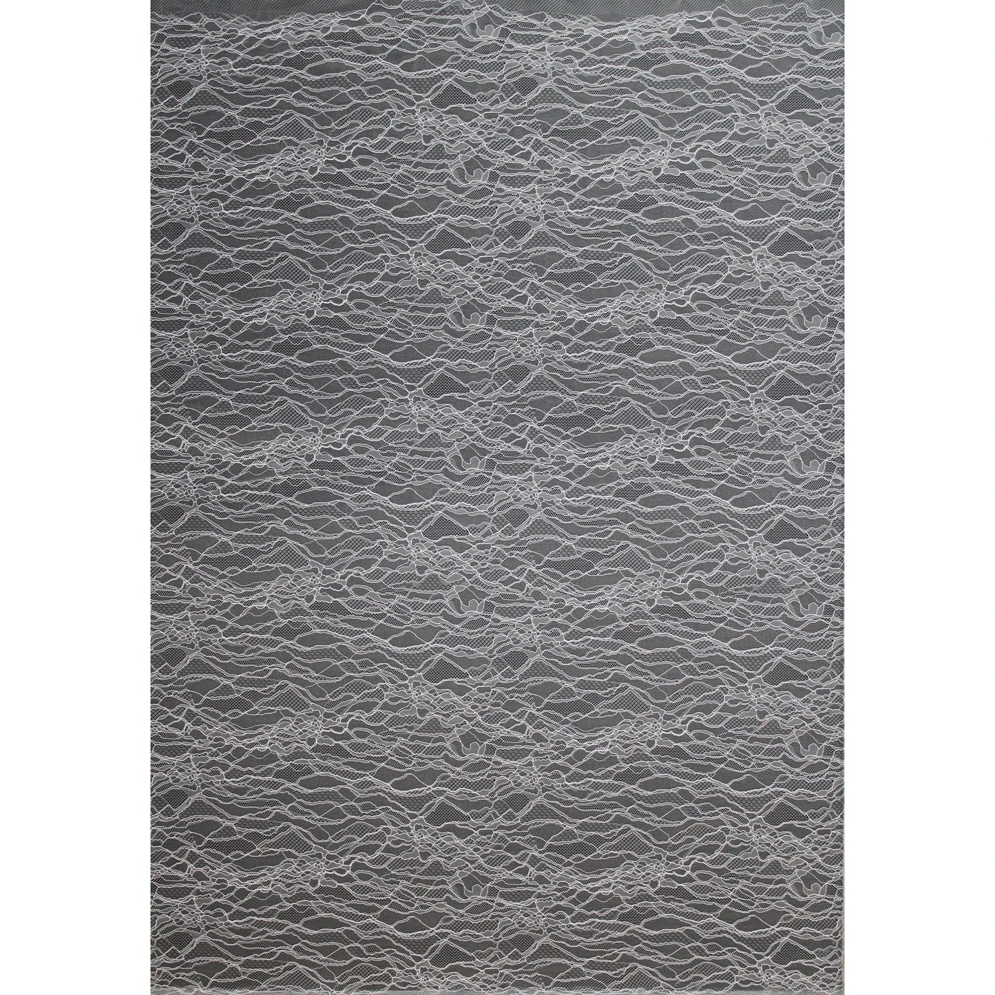 Pizzo Chantilly Ombré | Motivo Astratto ad Onde | Senza Bordo | H 140 cm | FW3564