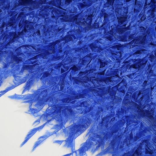 Eco Feather-Effect Faux Fur