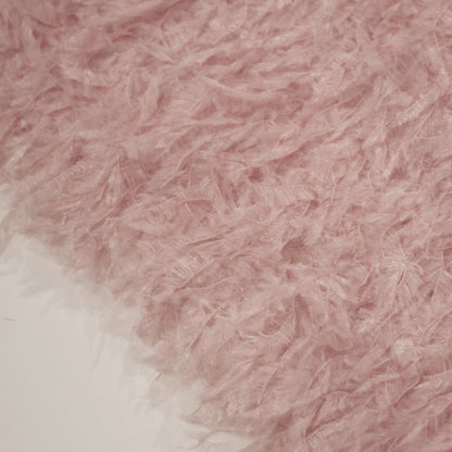 Eco Feather-Effect Faux Fur