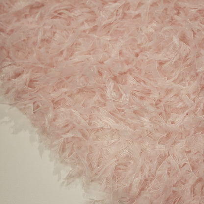 Eco Feather-Effect Faux Fur