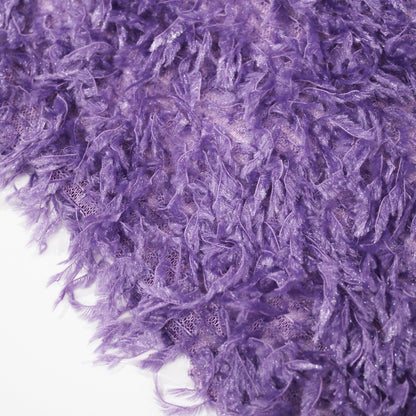 Eco Feather-Effect Faux Fur
