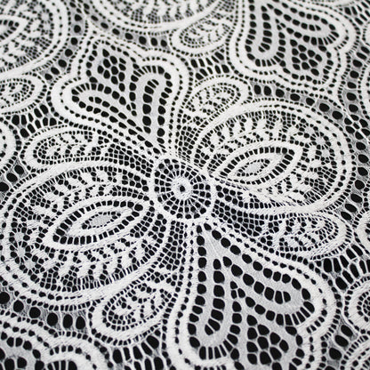 Pizzo Chantilly Filet | Motivo Astratto Geometrico | H 140 cm | FW2996