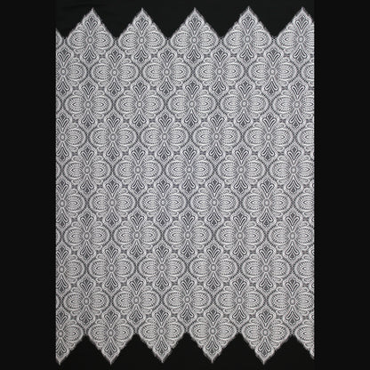 Pizzo Chantilly Filet | Motivo Astratto Geometrico | H 140 cm | FW2996