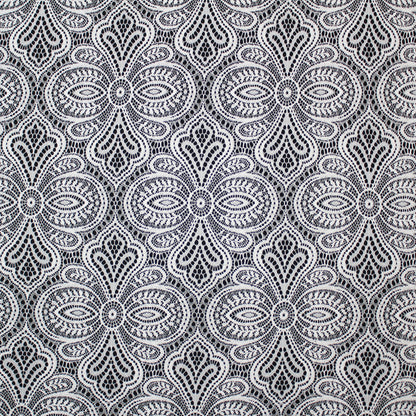 Pizzo Chantilly Filet | Motivo Astratto Geometrico | H 140 cm | FW2996