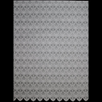 Pizzo Chantilly Ombré | Motivo Geometrico ad Archi | Smerlo | H 145-150 cm | FW3950