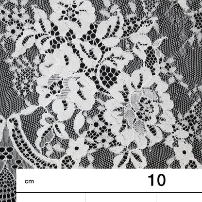 Pizzo Chantilly | Mazzi di Fiori a Campo Pieno | Doppio Bordo Basso | H 150 cm | FW1952