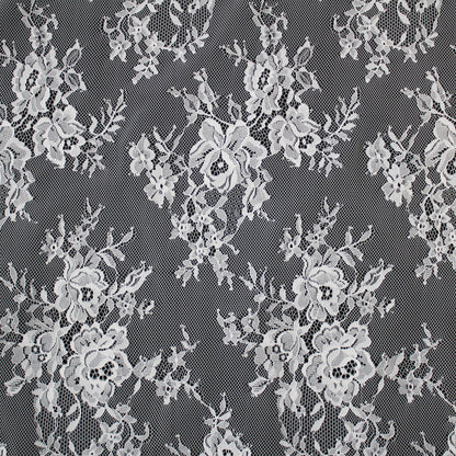 Chantilly Lace | Scattered Flower Bouquets | Double Low Floral Border | H 150 cm | FW4277