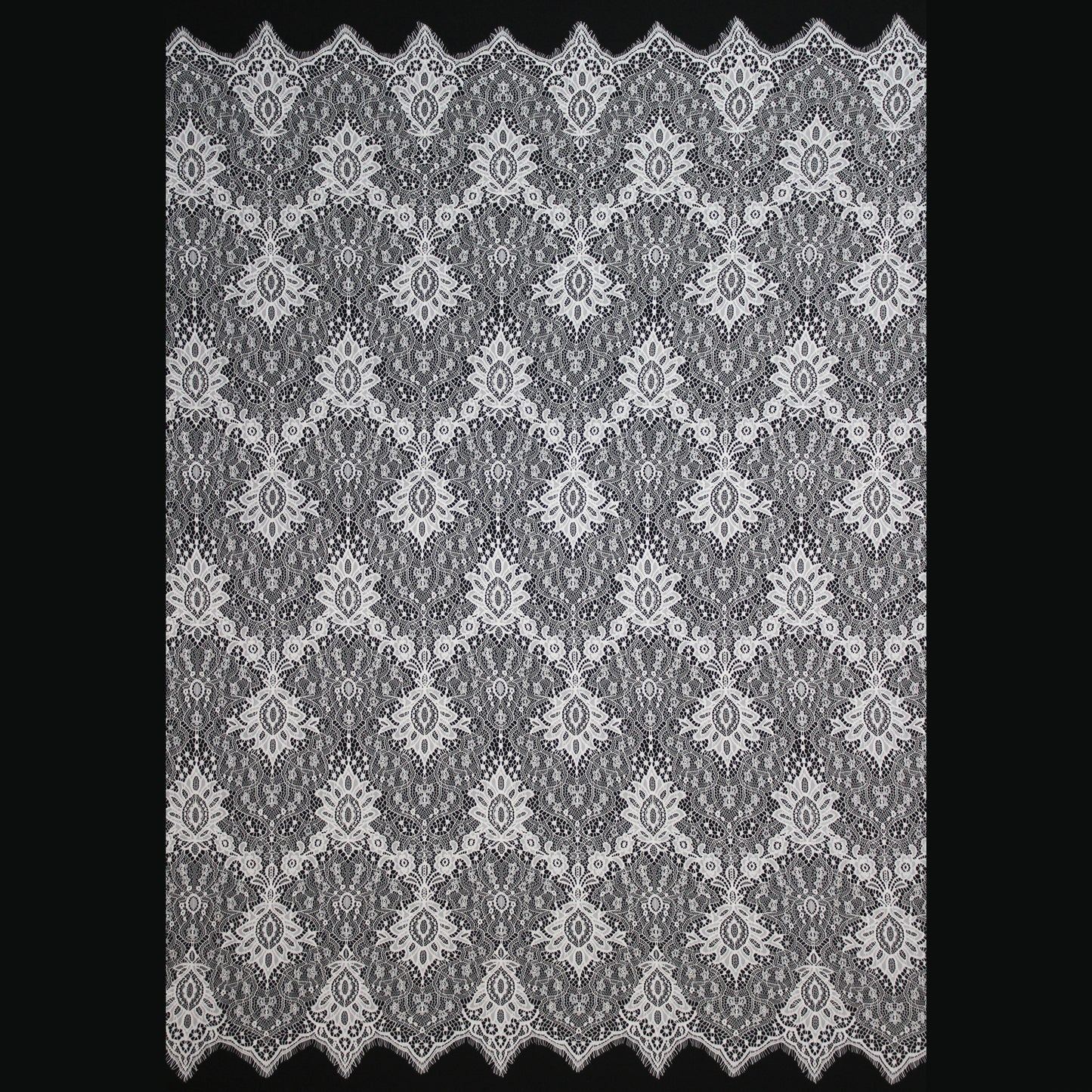 Pizzo Chantilly | Motivo Arabesco | Doppio Bordo | FW2989