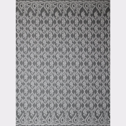 Pizzo Chantilly Ombré | Corone di Foglie | Doppio Bordo | H 150 cm | FW2224