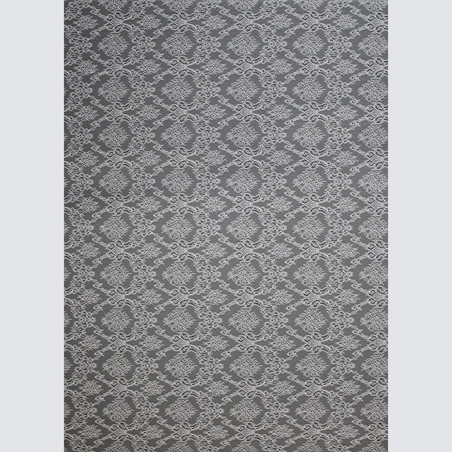 Pizzo Chantilly Ombré | Motivo Arabesco e Intrecci di Fiori | Senza Bordo | H 145-150 cm | FW4111