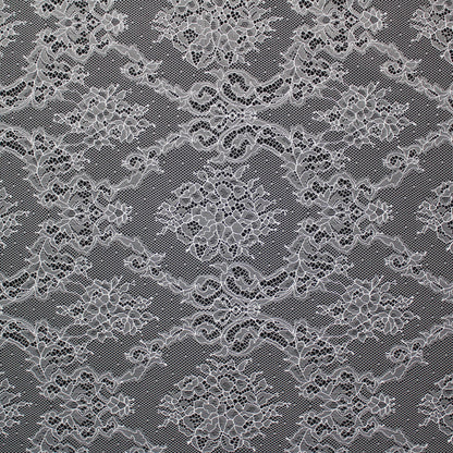 Pizzo Chantilly Ombré | Motivo Arabesco e Intrecci di Fiori | Senza Bordo | H 145-150 cm | FW4111