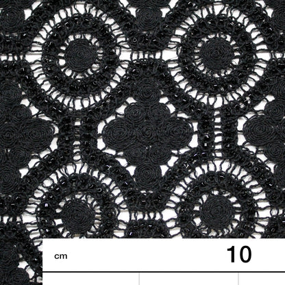 Macramé Lace | Abstract Geometric Circles and Rhombus Pattern