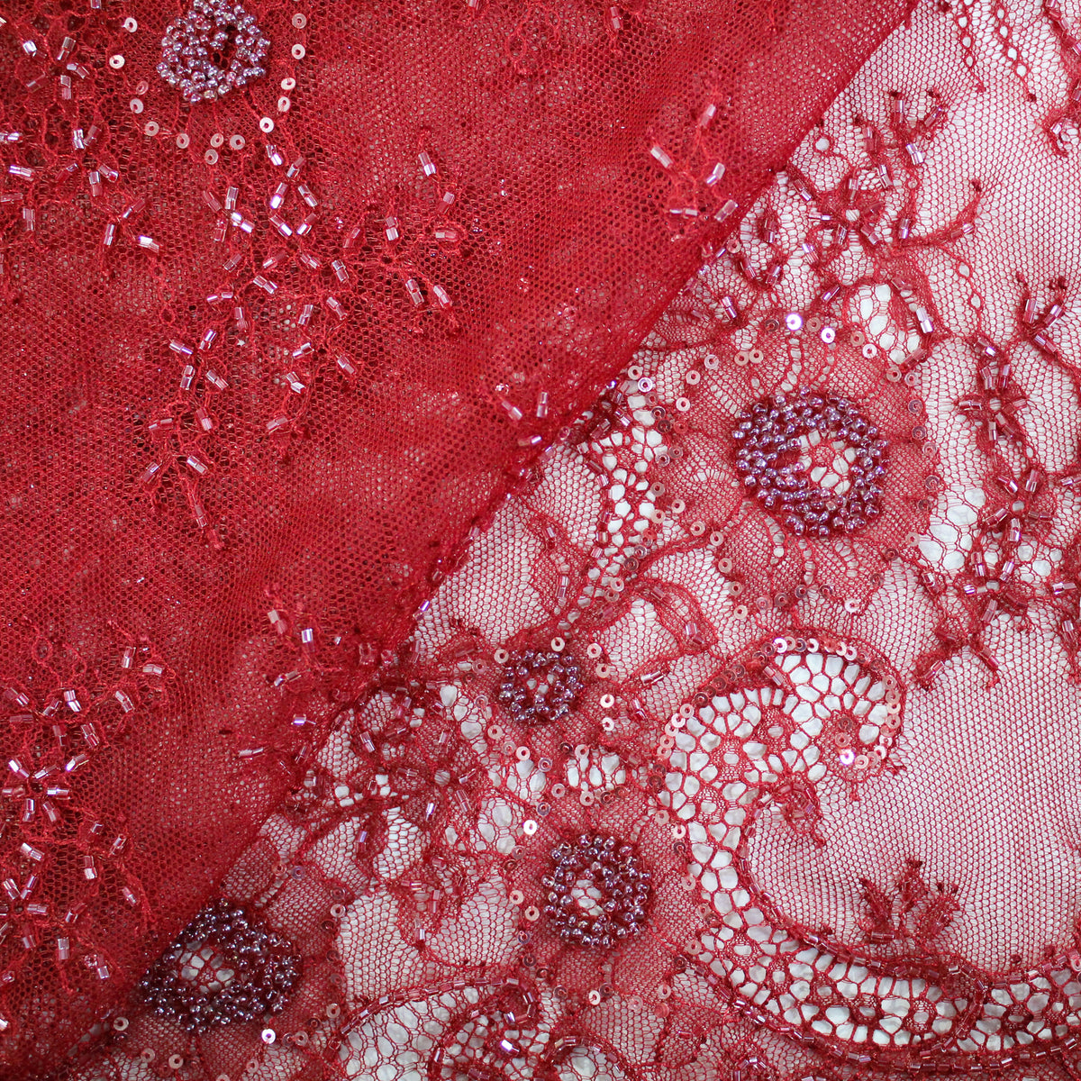 Chantilly Lace | Full-Field Flower Bouquets | Double Low Border | H 140 cm | FW633