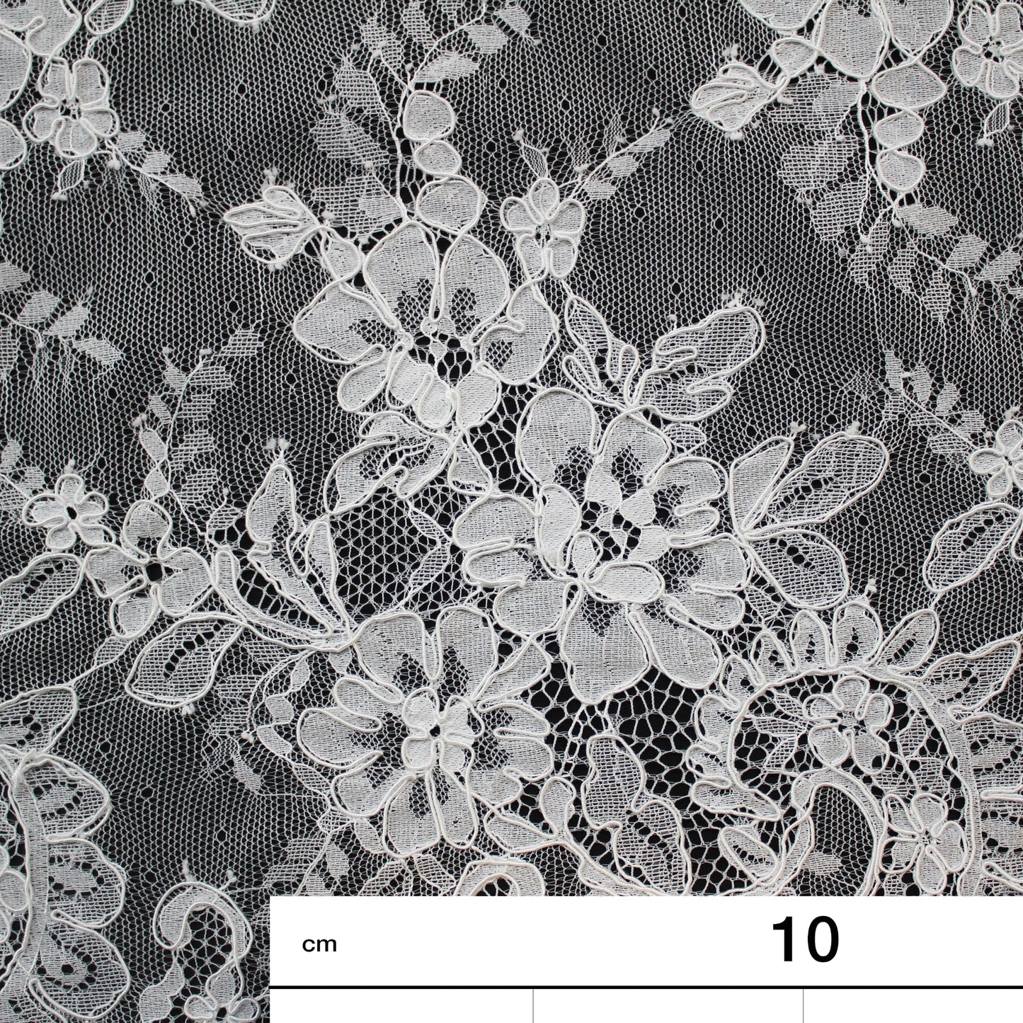 Re-embroidered Lace | Floral Bouquets | Medium Double Border Floral & Paisley Pattern | H 150 cm | FSW2267