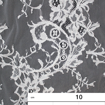 Re-embroidered Lace | Rose Bouquets | High Floral Branch & Paisley Border | H 140 cm | FSW2315