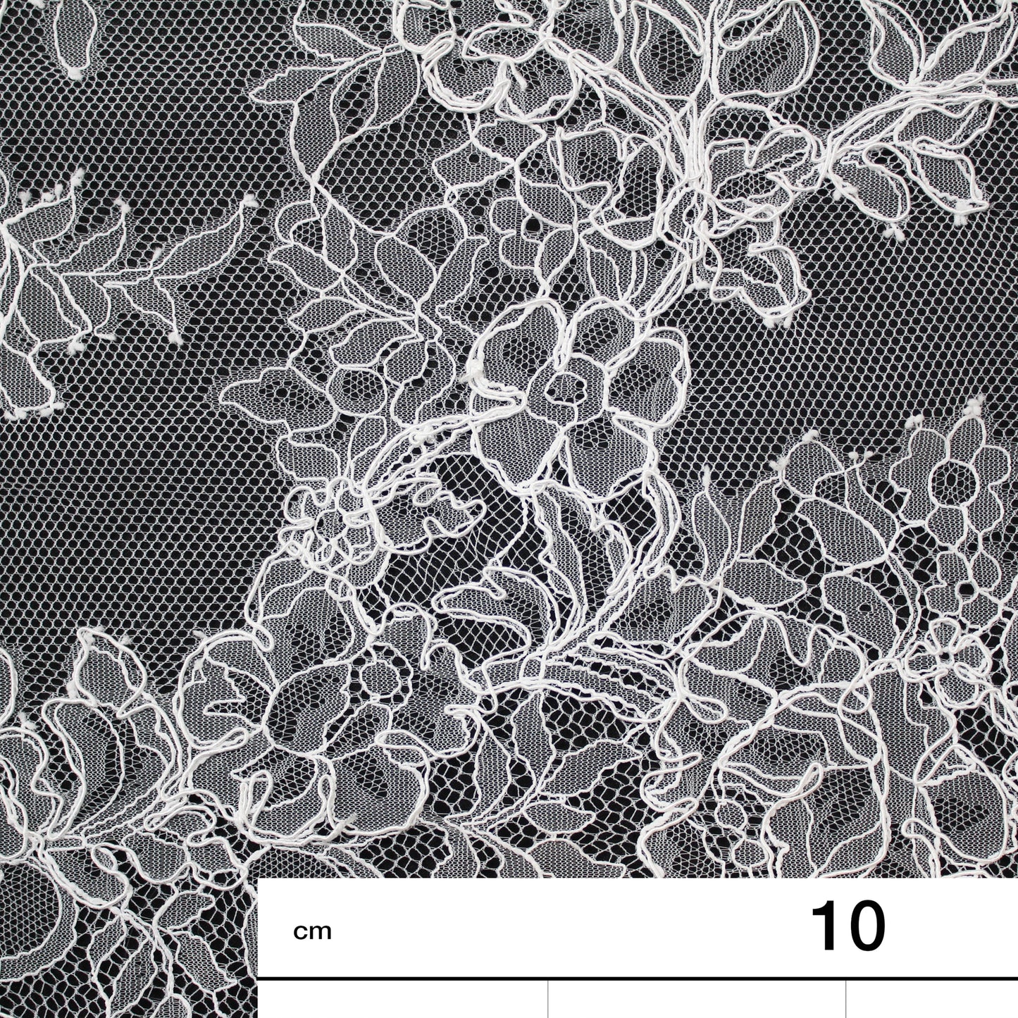 Re-embroidered Lace | Floral Branches | High Double Floral Border | H 150 cm | FSW4269