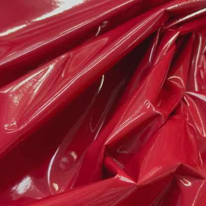 Heavyweight Vinyl-Effect Stretch Jersey Fabric