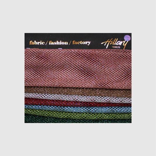 Glitter Mesh Fabric Sample