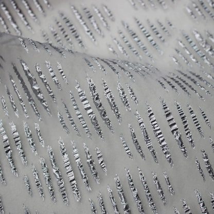 Brocade Fabric with Diamonds and Scratch Effect