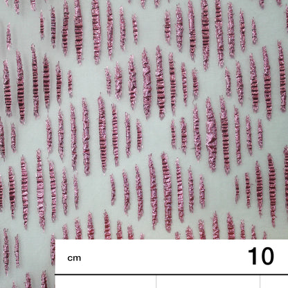 Brocade Fabric with Diamonds and Scratch Effect