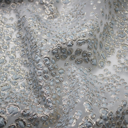 Brocade Fabric with Leopard Skin Effect