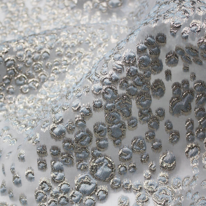 Brocade Fabric with Leopard Skin Effect